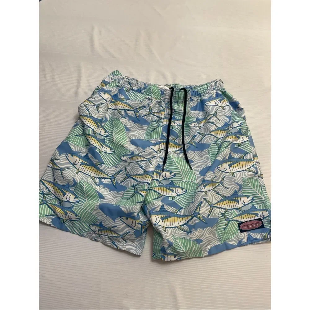 Vineyard Vines Marlin Swim Trunks Board Shorts Size Medium